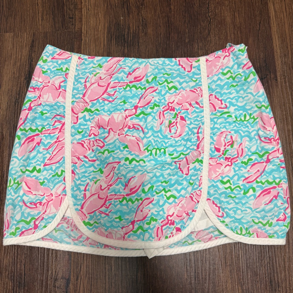 Lilly Pulitzer Pink and Blue Patterned Garment